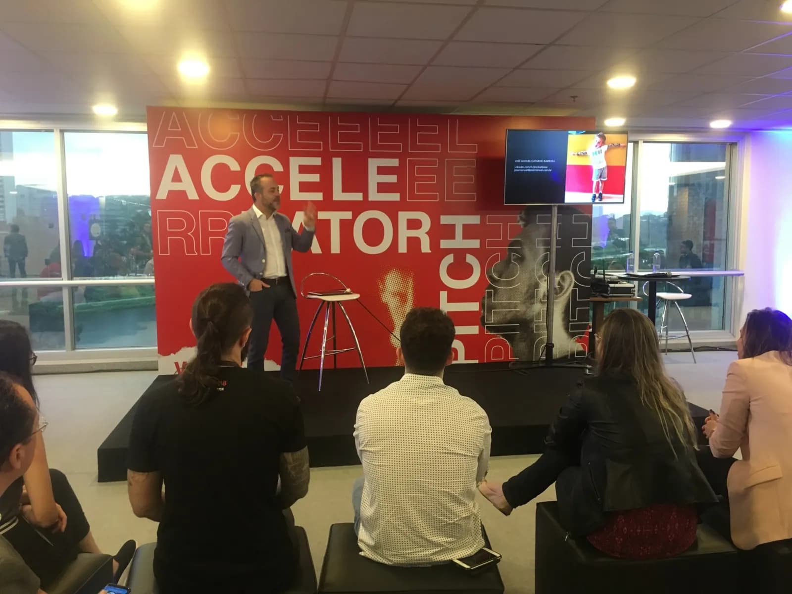 José Manuel Barbosa fala no Accelerator Pitch